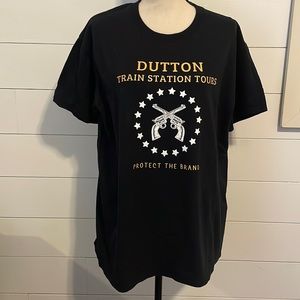 Yellowstone Dutton Train Station T-Shirt